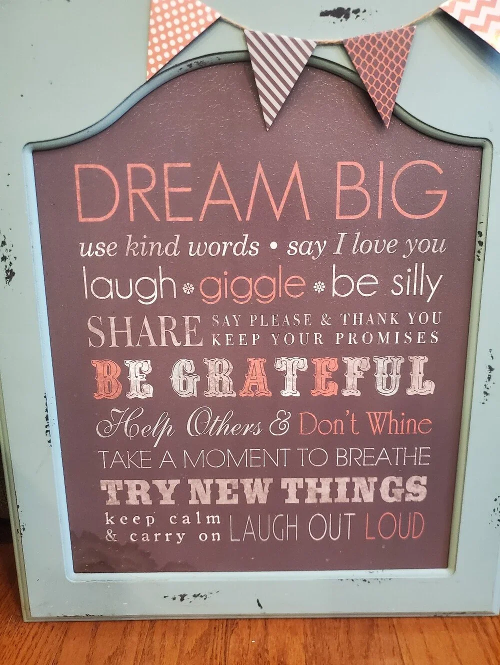 Hobby Lobby Pink and Mint 